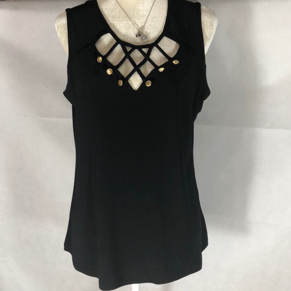 SOLD .NWT= TankTop & Pants, Size XL , Black color. - Picture 3 of 8